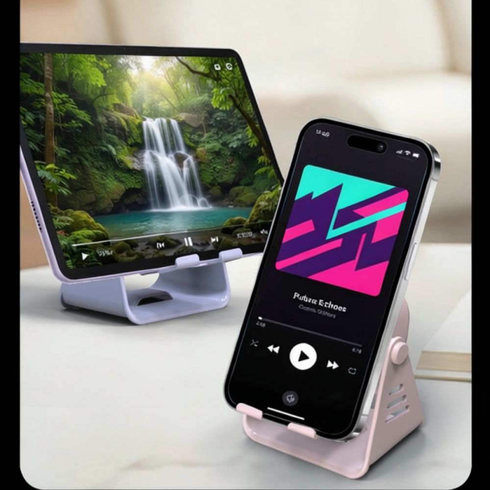 Tech Lighting Accessories - Настольная Bluetooth-колонка с подставкой для телефона,