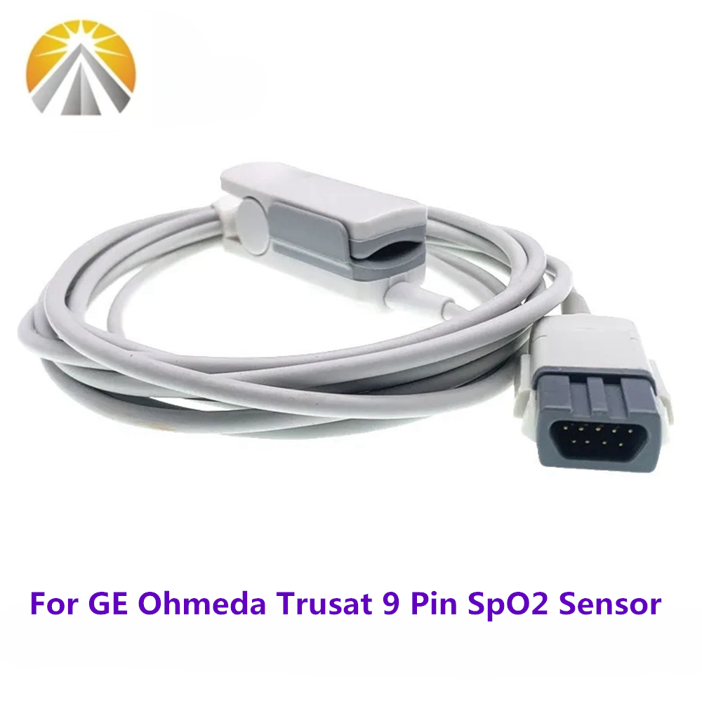 Tech Accessories Types - Датчик SpO2, 9-контактный для GE Ohmeda